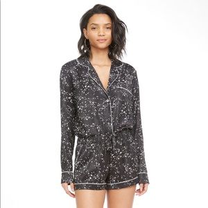 NWT Generation Love Sophie Star Black White Pajama Set
